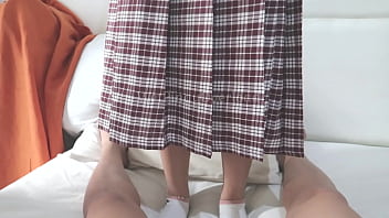 Sexy Student Pinay Fucked and Creampied by Stepbro