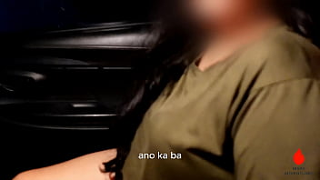 Horny Pinay Demands Car Fuck From Her Man