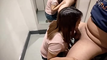 Filipina Public Fitting Room Suck And Fuck Cum Feast 4