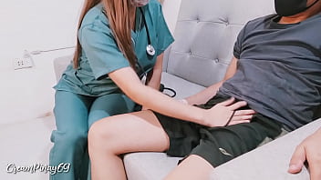 Pinay Nurse Fucked By Patient And Filled With Cum