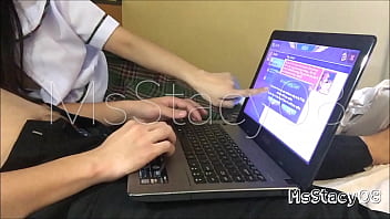 Hot Online Gaming Leads To Steamy Classmate Action