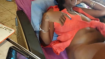 Ebony Milf Gets Railed Hard