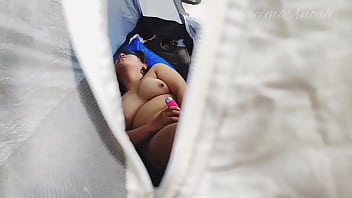 Filipina Gets Fingered To A Screaming Orgasm – Caught Masturbating Outdoors In Public