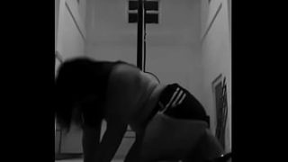 Filipina Bombshell Grinds The Pole In Stilettos Before Taking Flight On The Aerial Hoop