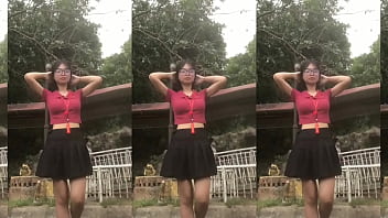 Filipina Slut Shaking Her Ass In A Tiktok Video