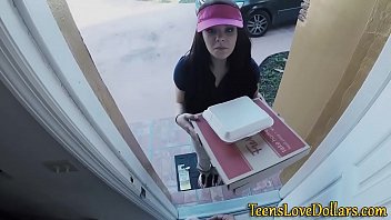 Young Amateur Teen Gets A Face Full Of Cum