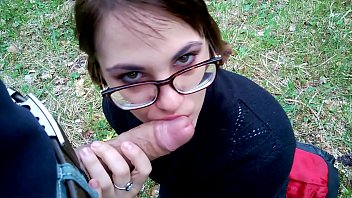 Wild Forest Mouth Action With An Amateur