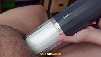 Naughty Pinay Mistress Commandeers Her Lover’s Manhood With A Svakom Alex Neo 2, Seizing Her Chance While The Cuckold Husband Is Away