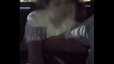 Trish, That Hot Pinay Slut, Jerks A Guy Off In The Car Then Swallows His Fucking Load.